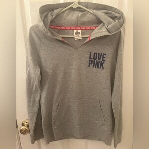 NFL Victoria's Secret Pink Gray Hoodie NFL NY Giants